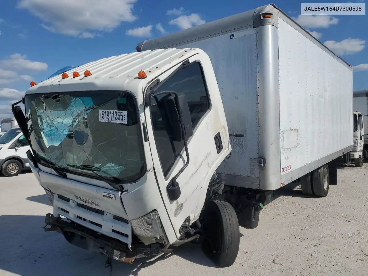 2013 Isuzu Nrr VIN: JALE5W164D7300598 Lot: 51911355