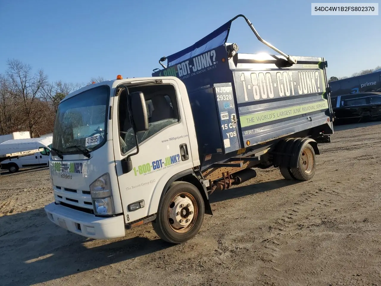 2015 Isuzu Npr Hd VIN: 54DC4W1B2FS802370 Lot: 48159595