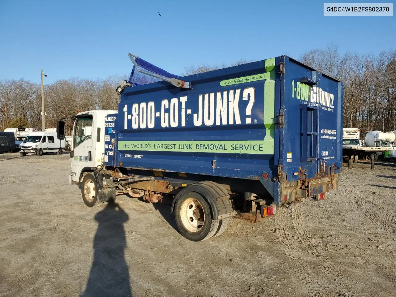 2015 Isuzu Npr Hd VIN: 54DC4W1B2FS802370 Lot: 48159595
