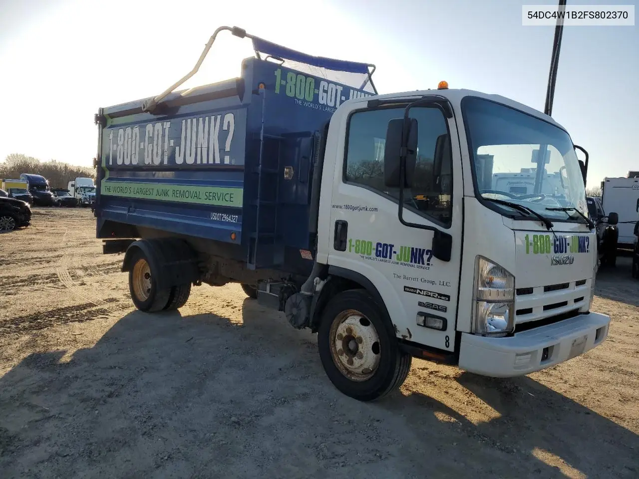 2015 Isuzu Npr Hd VIN: 54DC4W1B2FS802370 Lot: 48159595