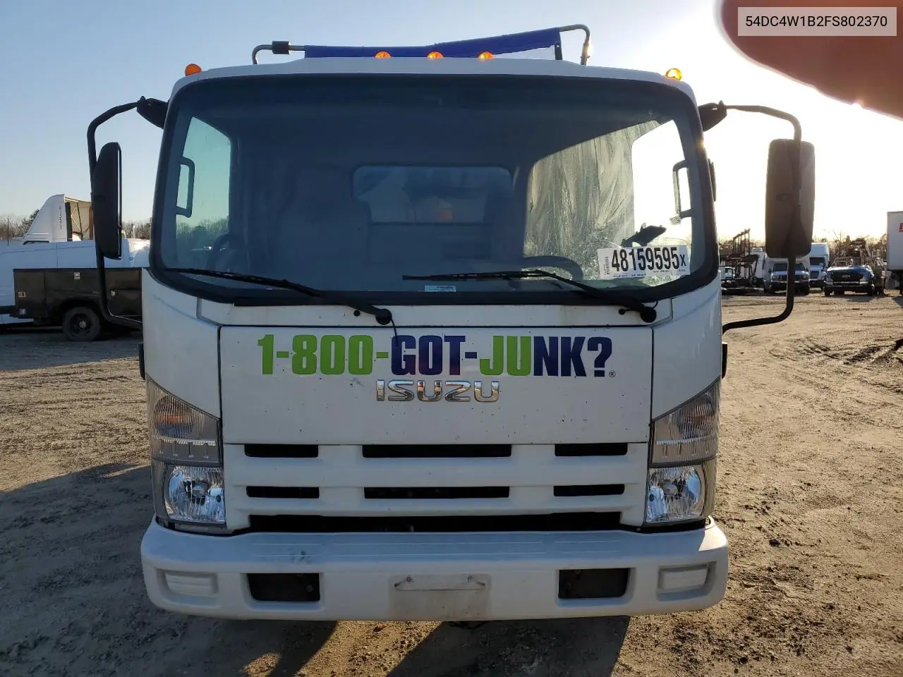 2015 Isuzu Npr Hd VIN: 54DC4W1B2FS802370 Lot: 48159595