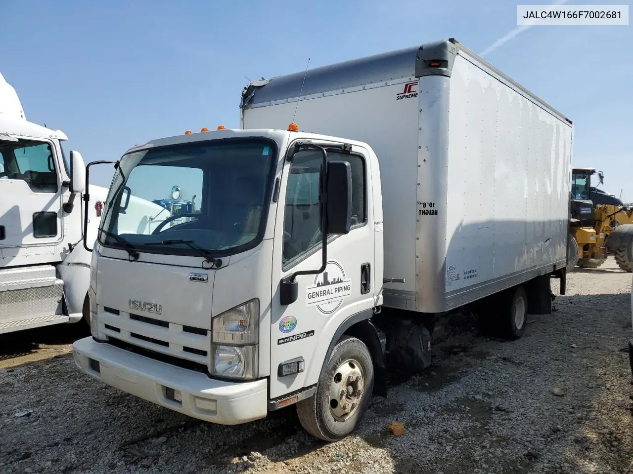2015 Isuzu Npr Box Truck VIN: JALC4W166F7002681 Lot: 48225305
