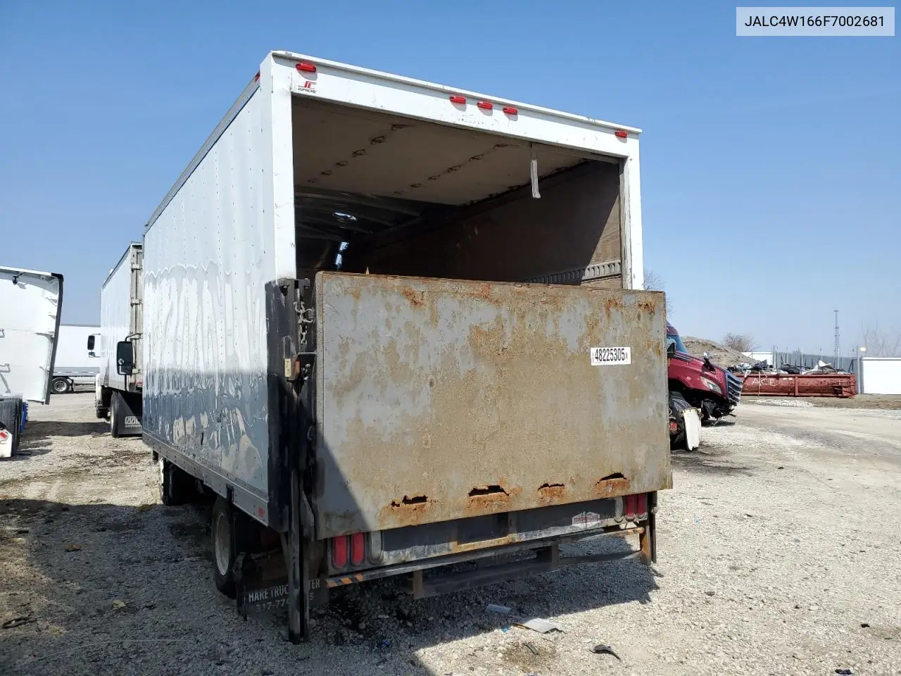 2015 Isuzu Npr Box Truck VIN: JALC4W166F7002681 Lot: 48225305