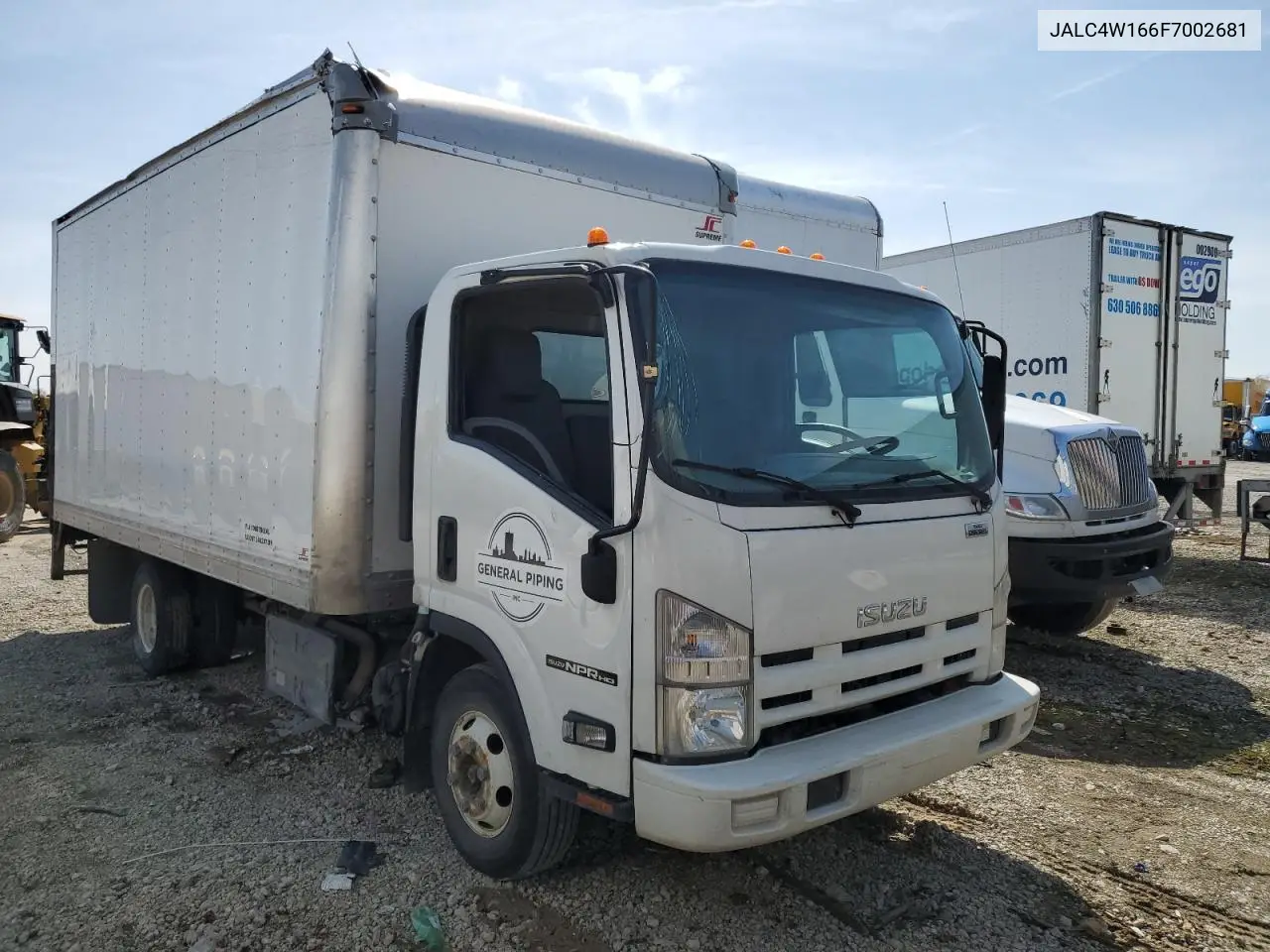 2015 Isuzu Npr Box Truck VIN: JALC4W166F7002681 Lot: 48225305
