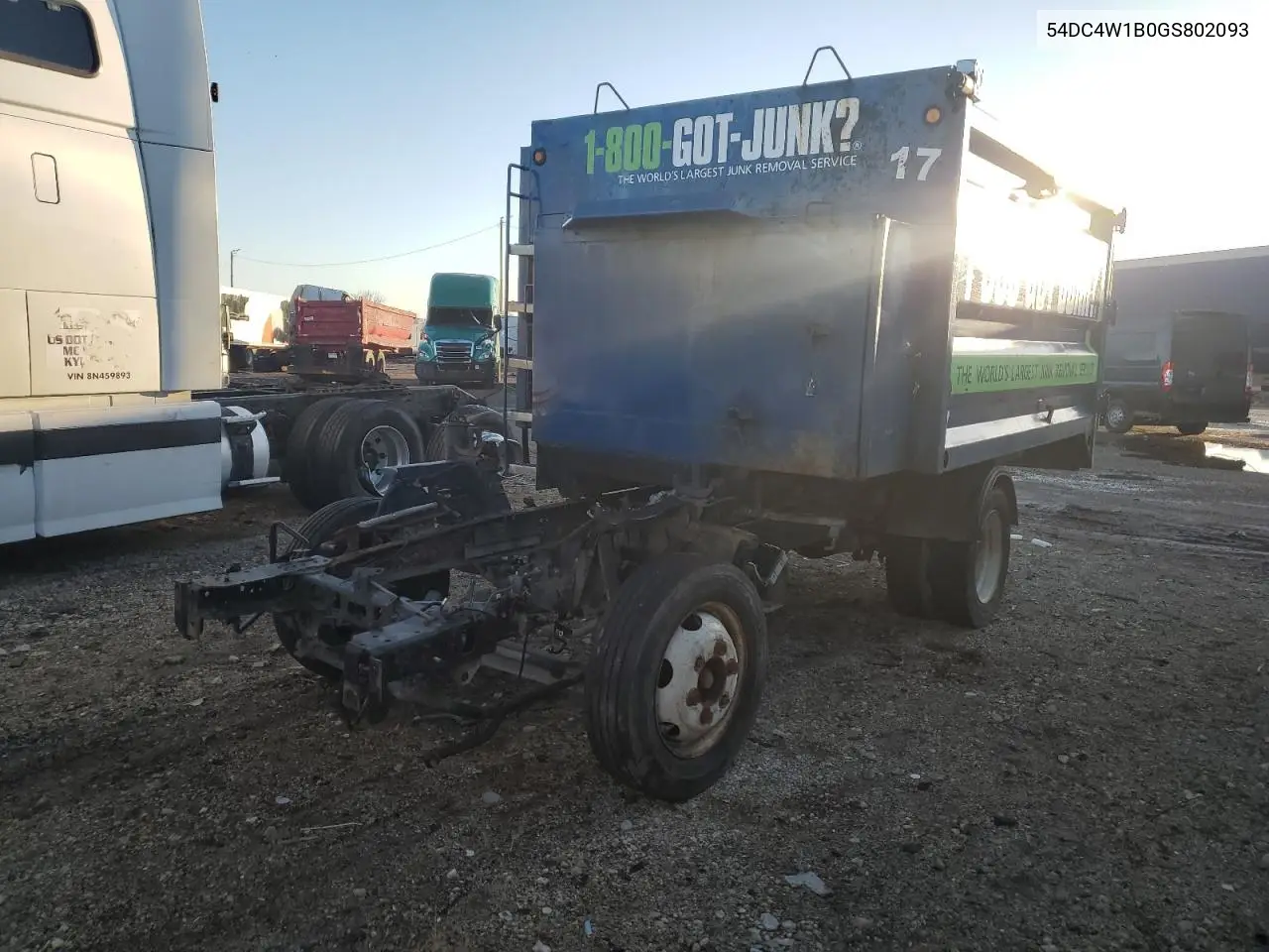 2016 Isuzu Npr Hd VIN: 54DC4W1B0GS802093 Lot: 48153805