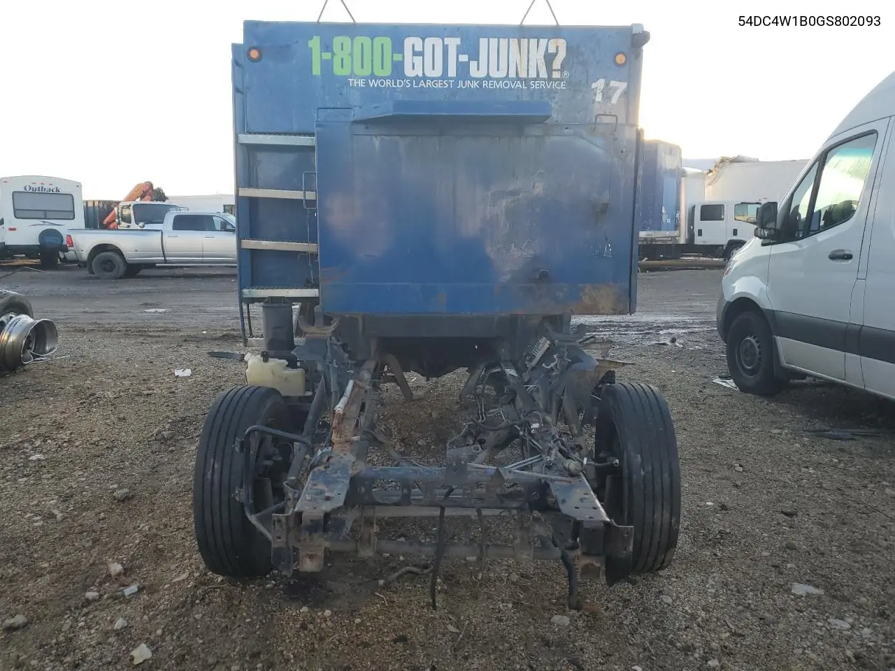 2016 Isuzu Npr Hd VIN: 54DC4W1B0GS802093 Lot: 48153805