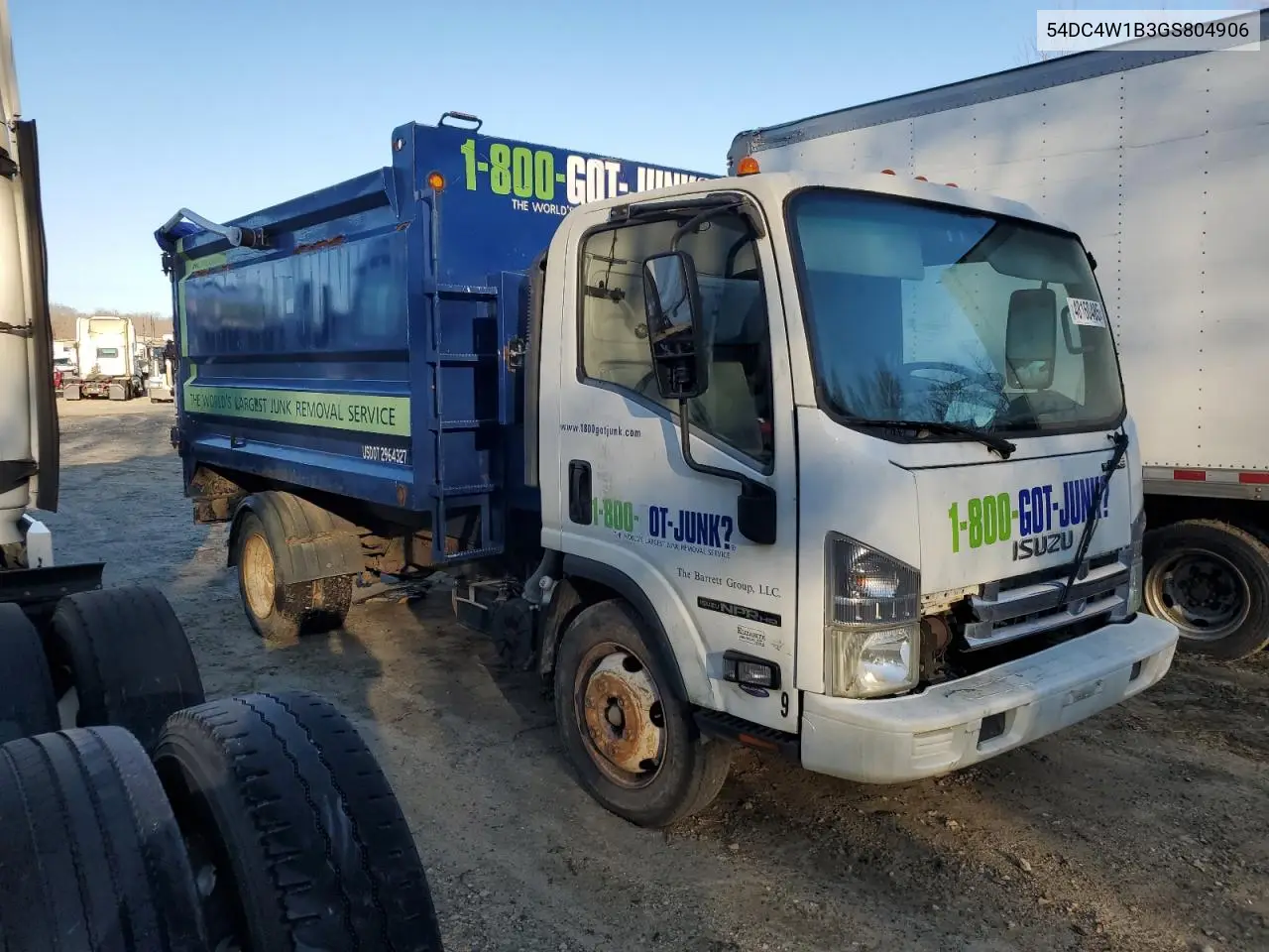 2016 Isuzu Npr Hd VIN: 54DC4W1B3GS804906 Lot: 48160485