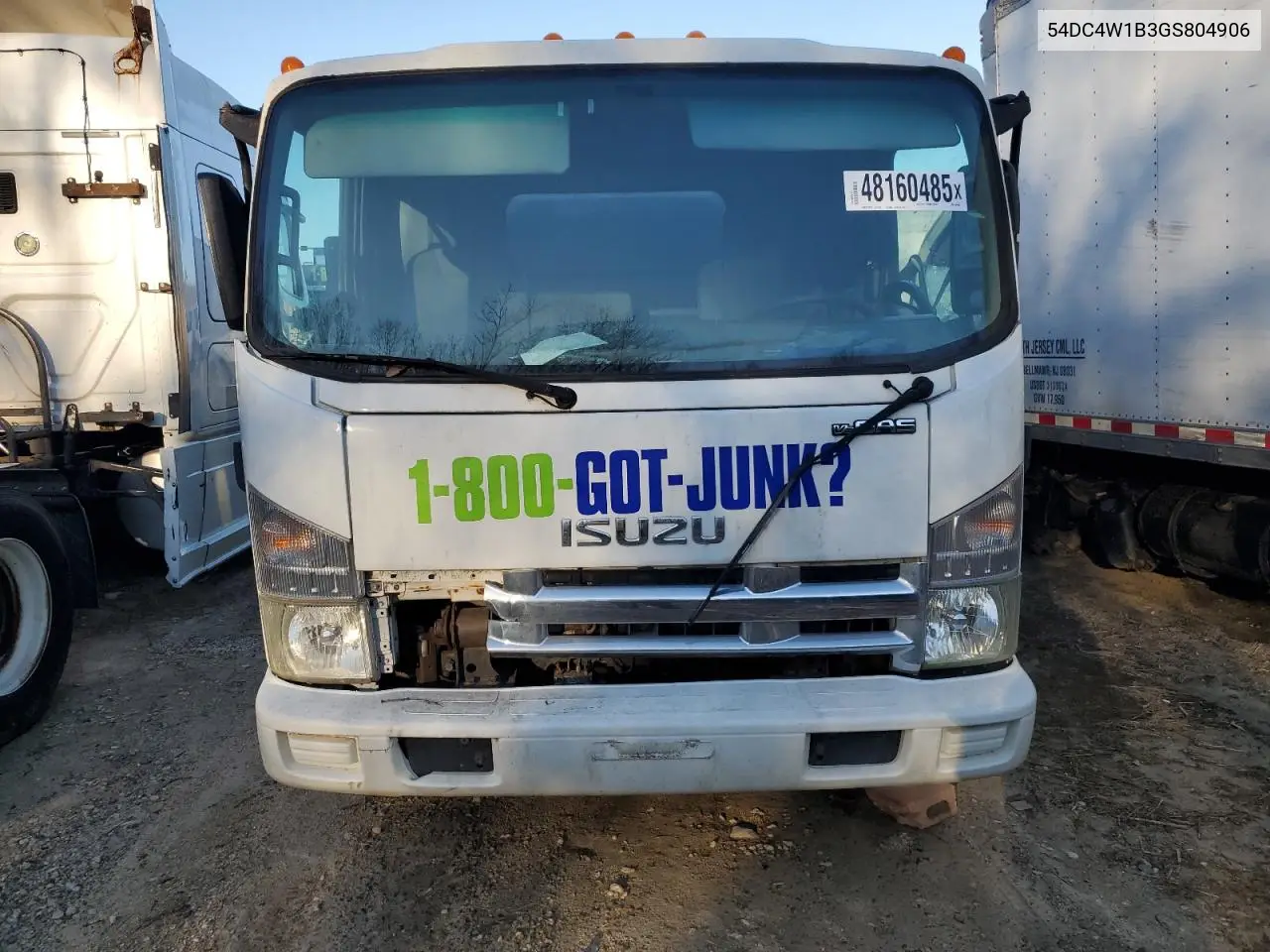 2016 Isuzu Npr Hd VIN: 54DC4W1B3GS804906 Lot: 48160485