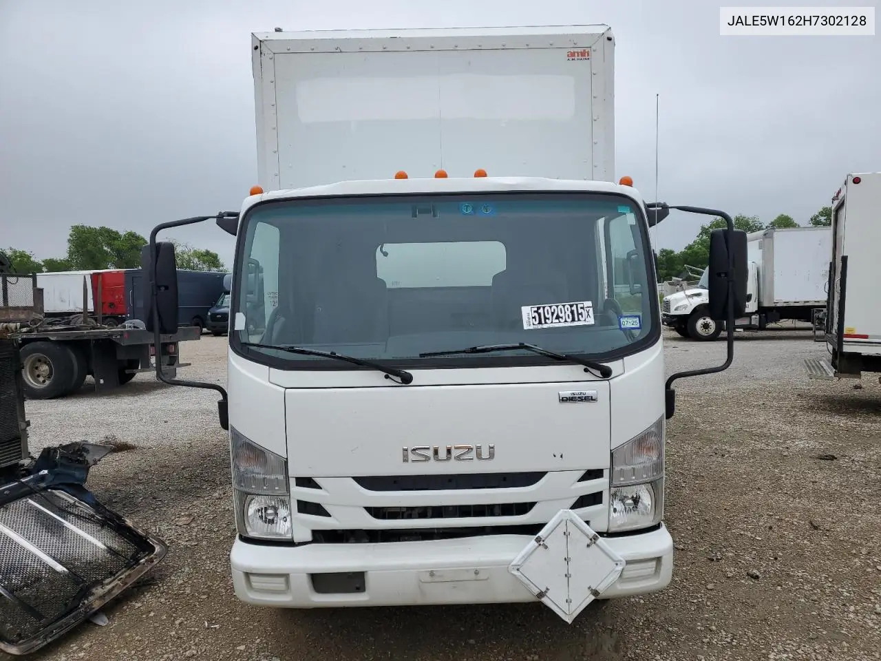 2017 Isuzu Nrr VIN: JALE5W162H7302128 Lot: 51929815