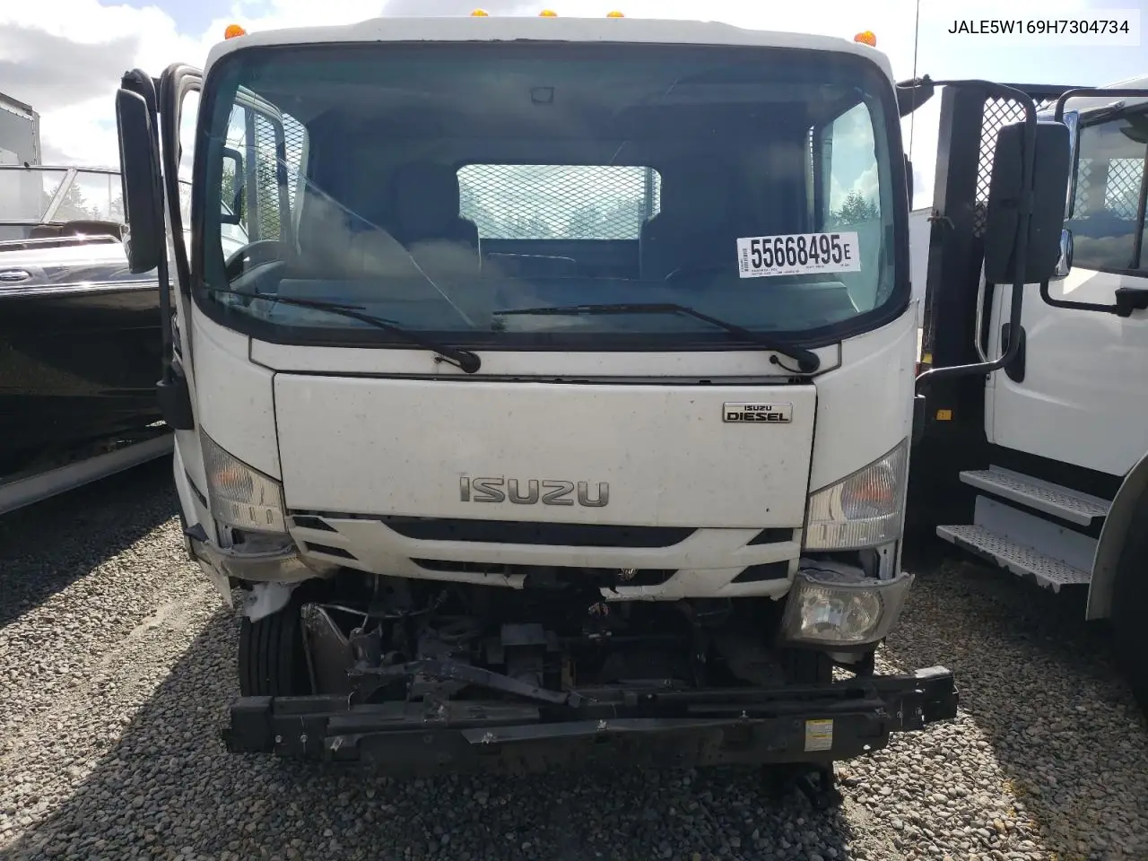 2017 Isuzu Nrr VIN: JALE5W169H7304734 Lot: 55668495