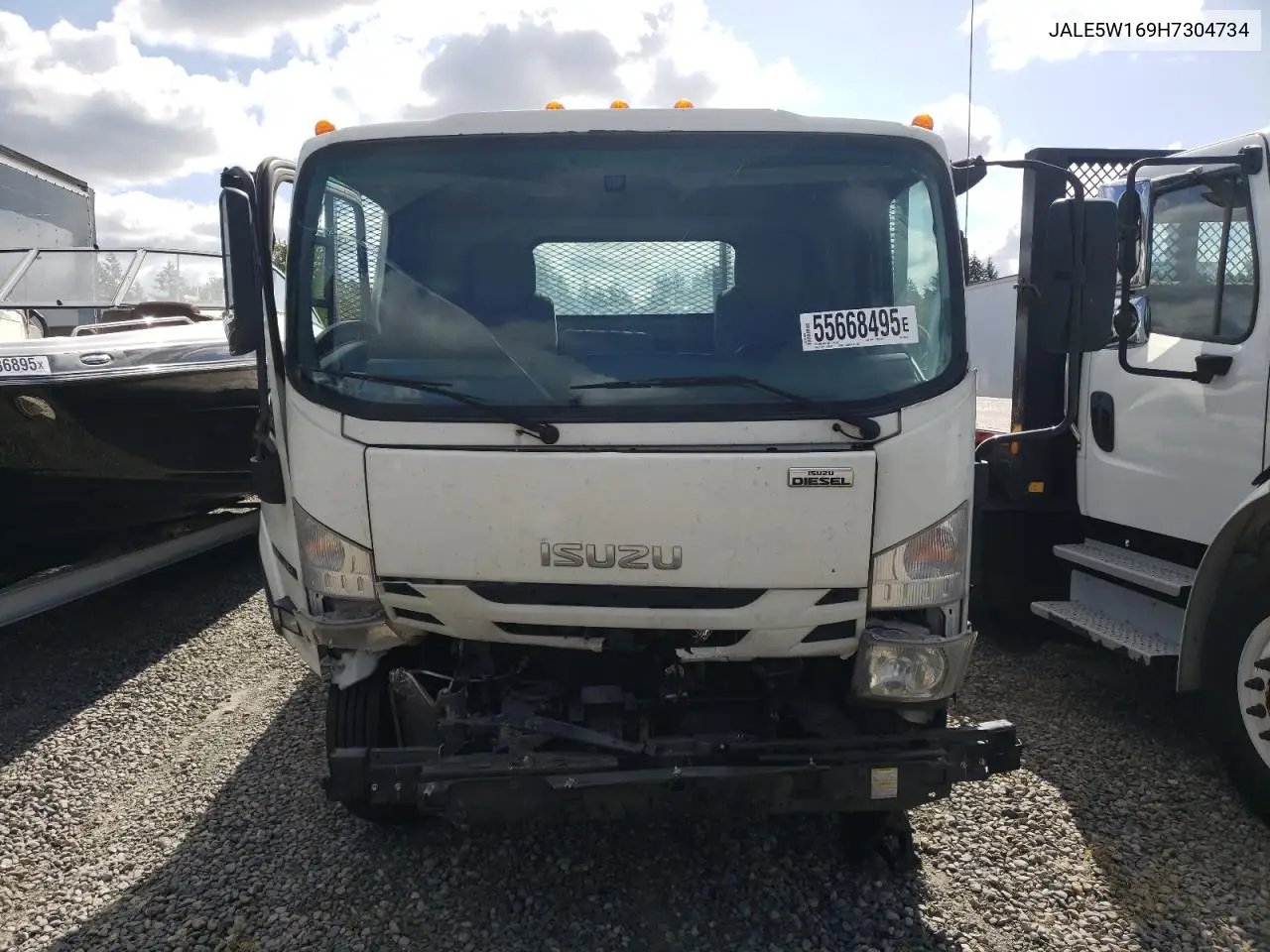 2017 Isuzu Nrr VIN: JALE5W169H7304734 Lot: 55668495