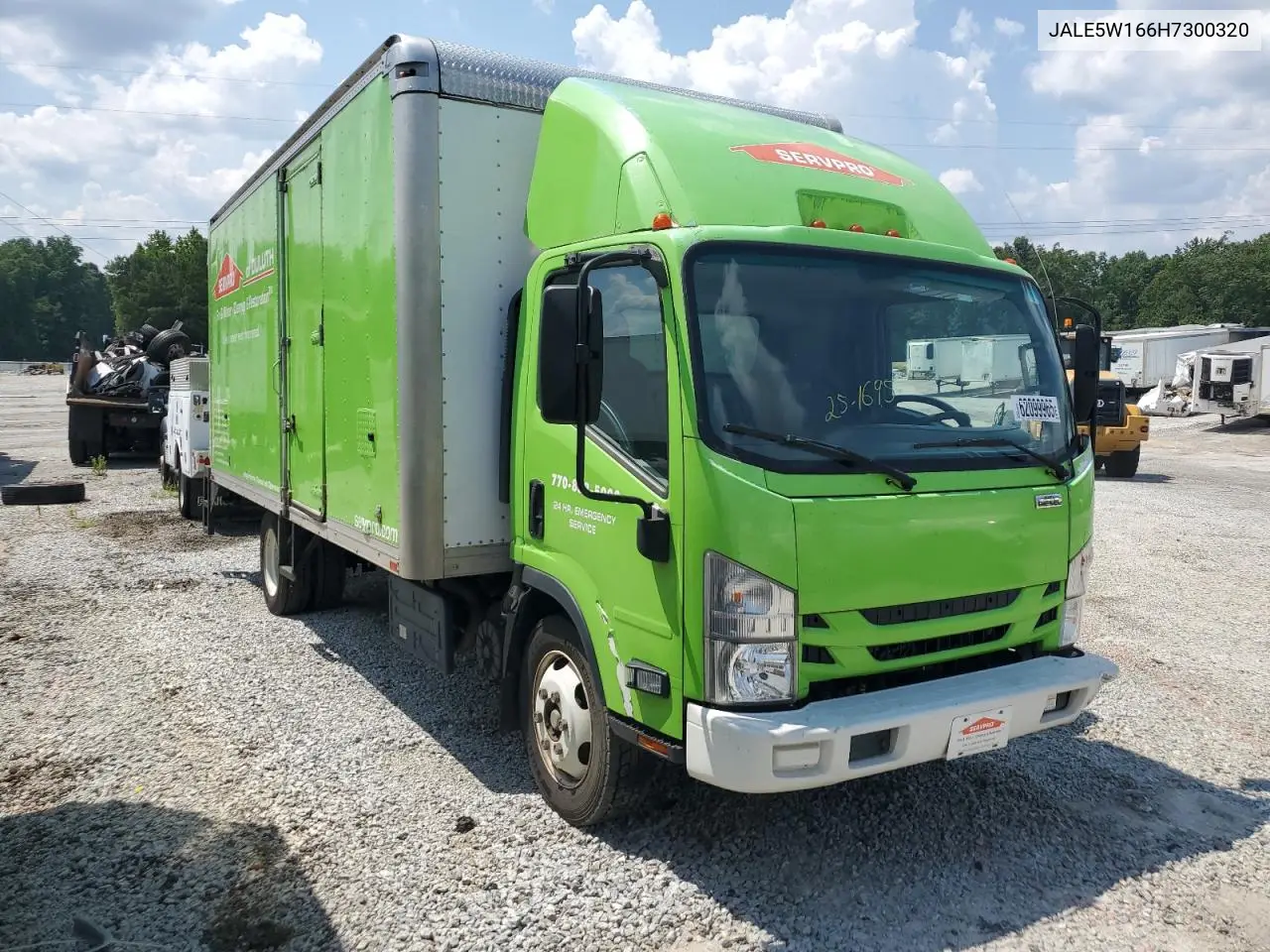 2017 Isuzu Nrr VIN: JALE5W166H7300320 Lot: 62099965