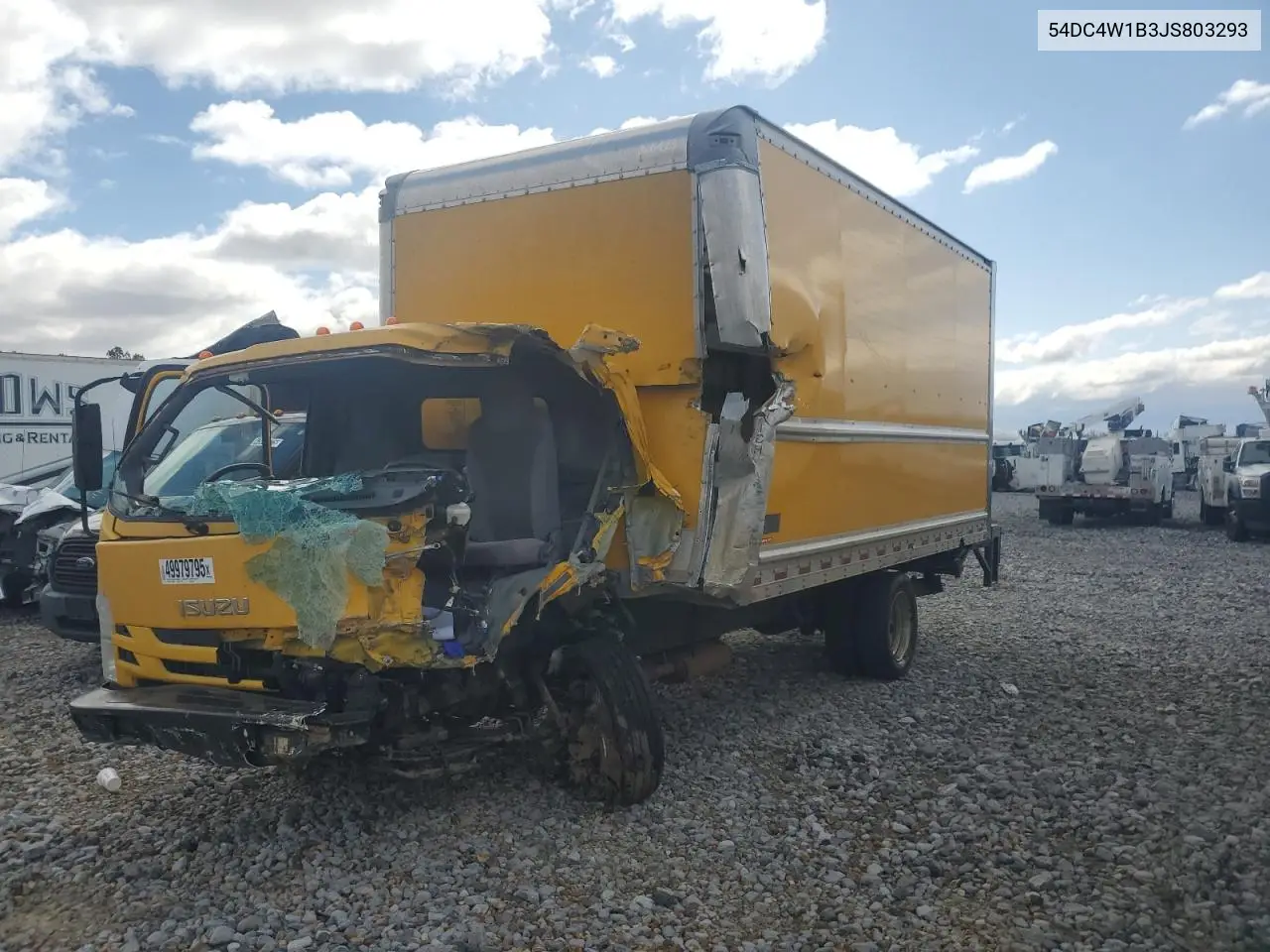 2018 Isuzu Npr Hd VIN: 54DC4W1B3JS803293 Lot: 49979795