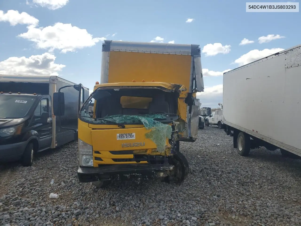 2018 Isuzu Npr Hd VIN: 54DC4W1B3JS803293 Lot: 49979795