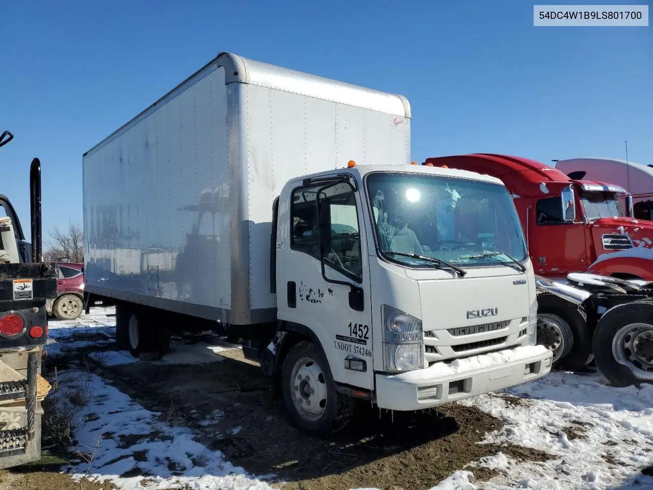 2020 Isuzu Npr Hd VIN: 54DC4W1B9LS801700 Lot: 45301415