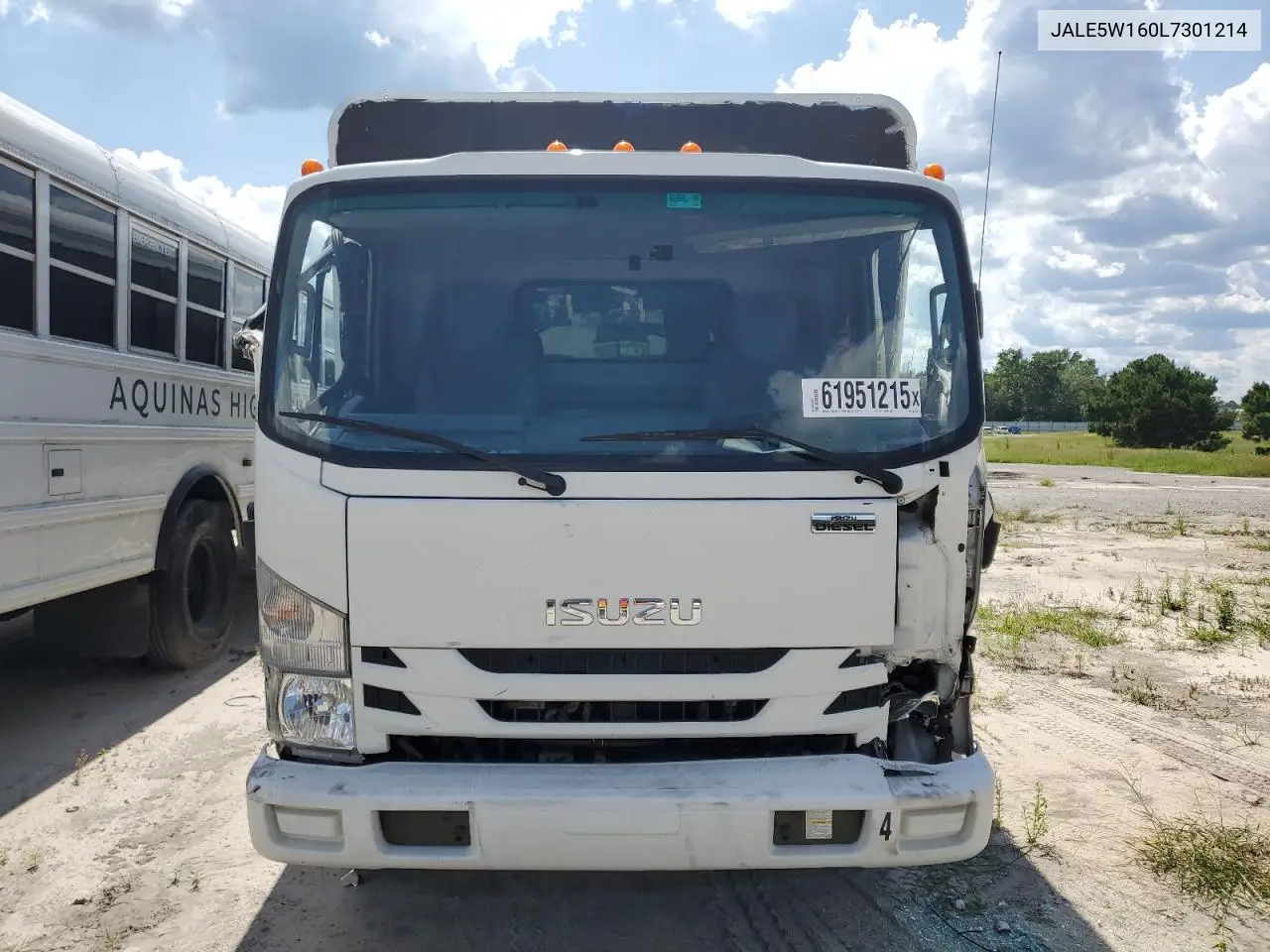 2020 Isuzu Nrr VIN: JALE5W160L7301214 Lot: 61951215