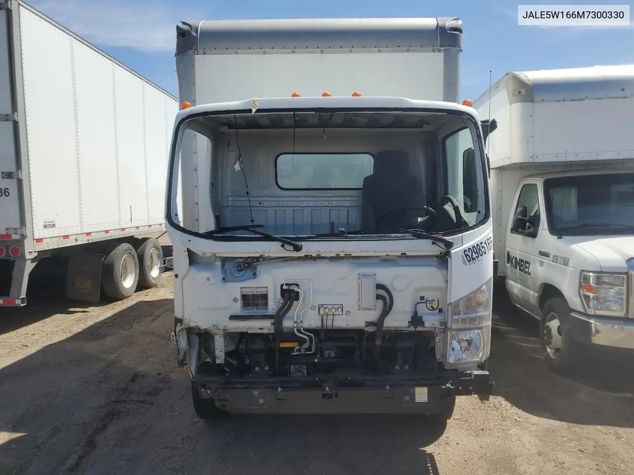 2021 Isuzu Nrr VIN: JALE5W166M7300330 Lot: 62985165