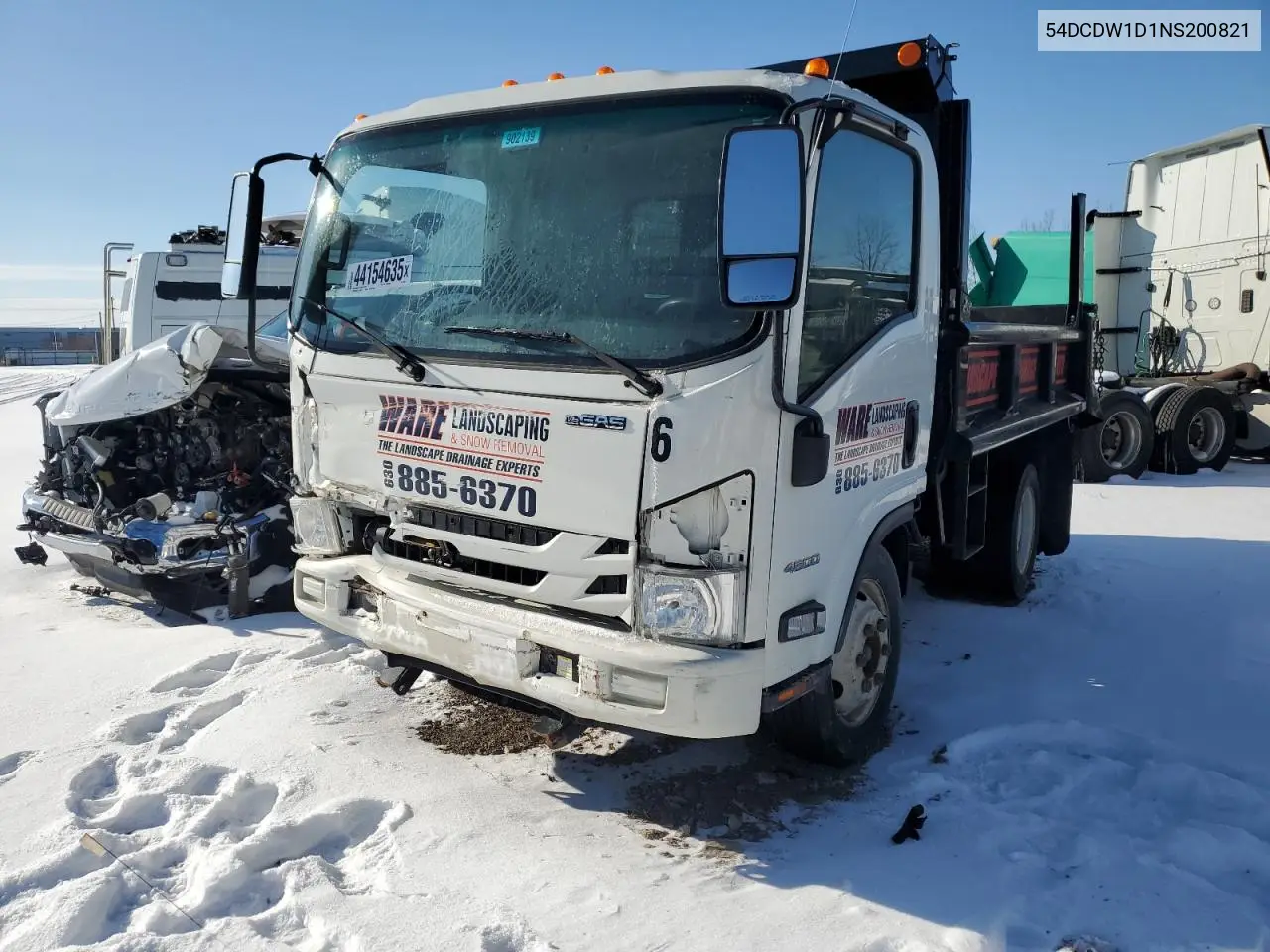 2022 Chevrolet 4500 VIN: 54DCDW1D1NS200821 Lot: 44154635