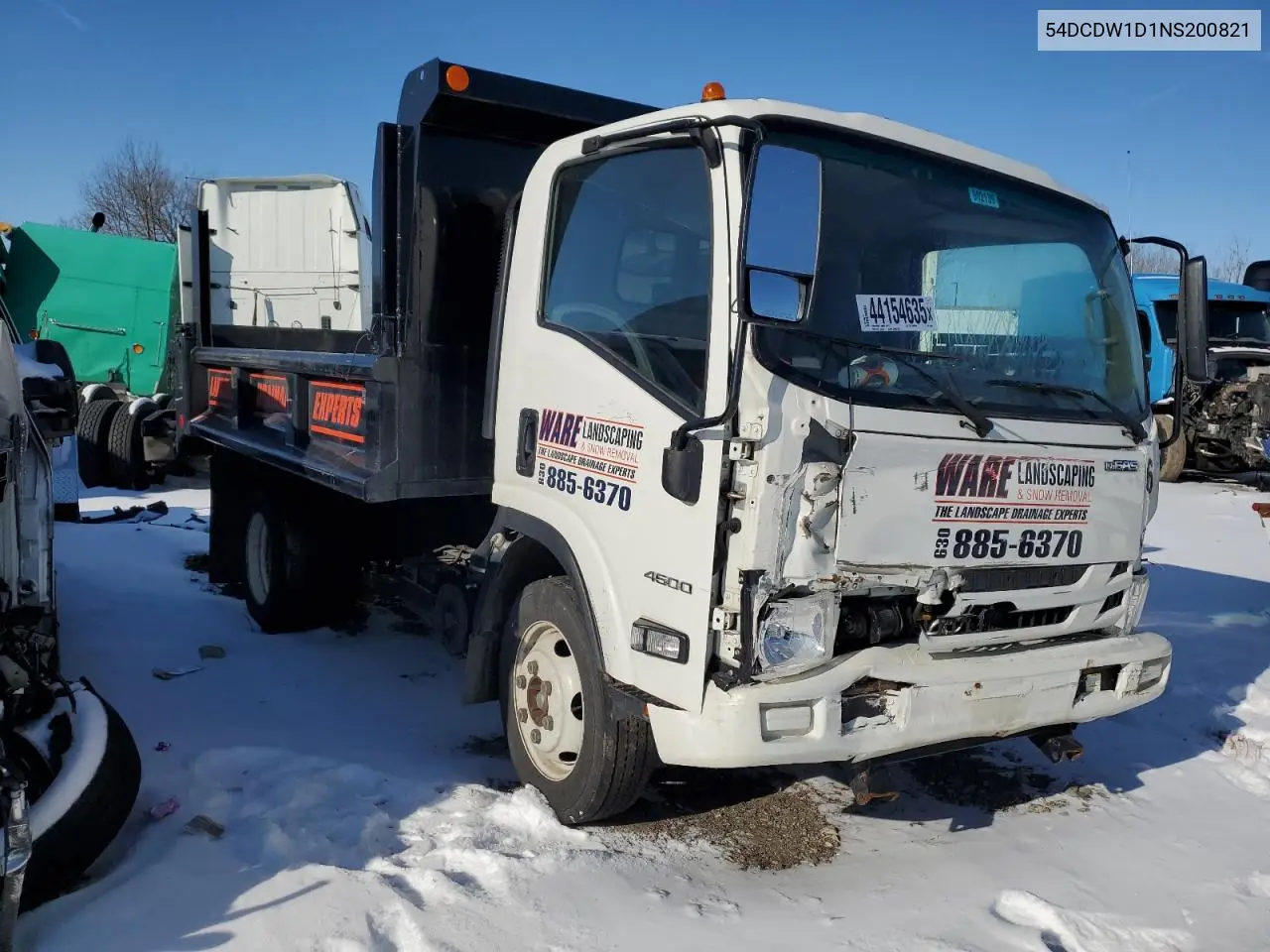 2022 Chevrolet 4500 VIN: 54DCDW1D1NS200821 Lot: 44154635