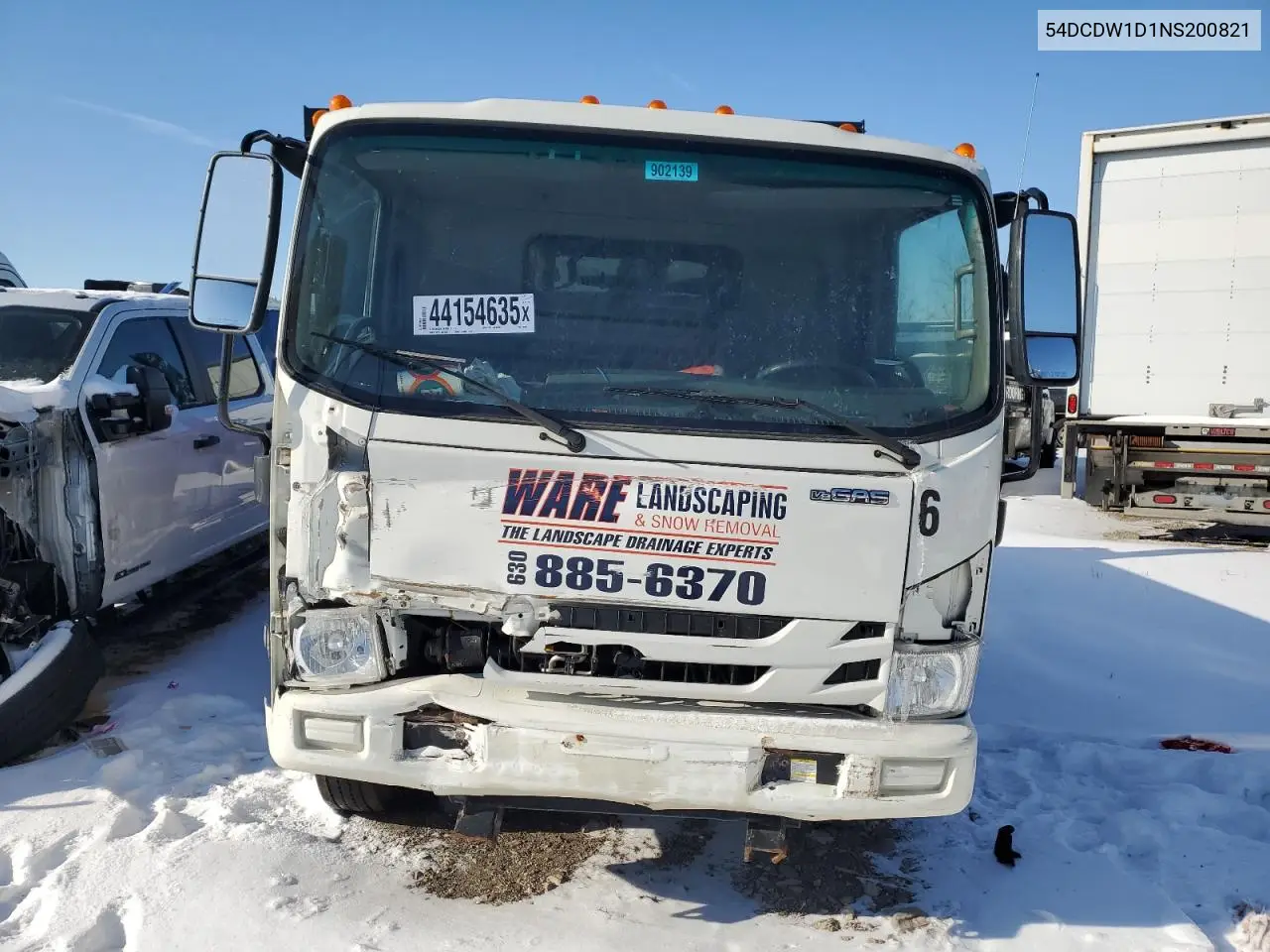 2022 Chevrolet 4500 VIN: 54DCDW1D1NS200821 Lot: 44154635