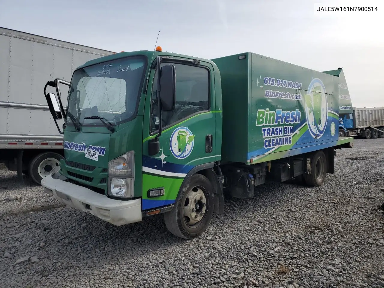 2022 Isuzu Nqr VIN: JALE5W161N7900514 Lot: 45304575
