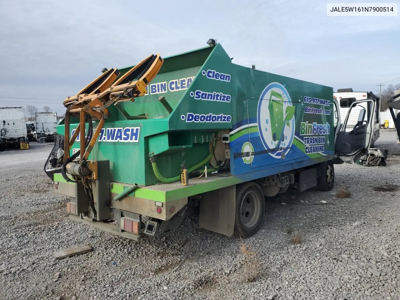 2022 Isuzu Nqr VIN: JALE5W161N7900514 Lot: 45304575