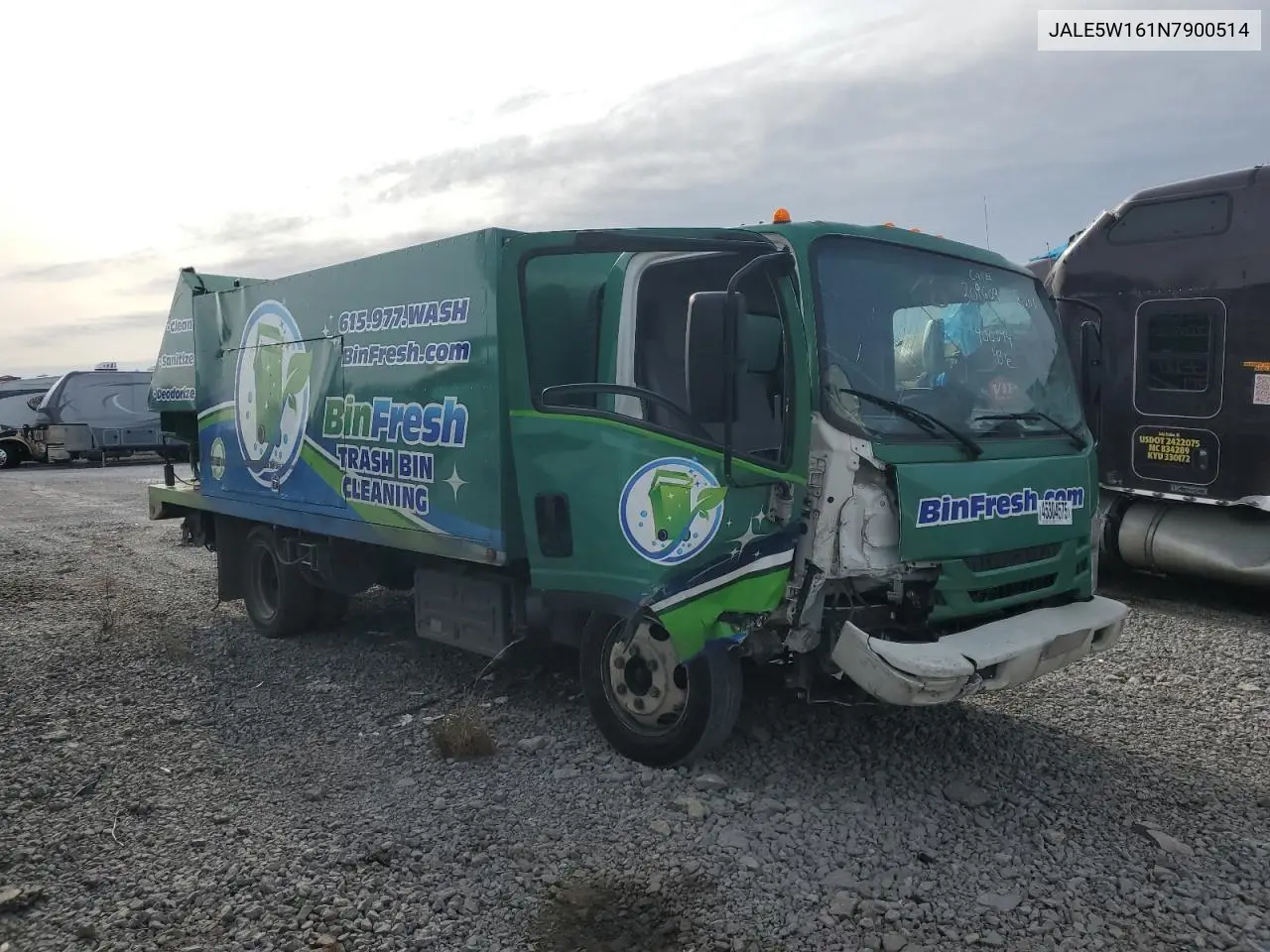 2022 Isuzu Nqr VIN: JALE5W161N7900514 Lot: 45304575