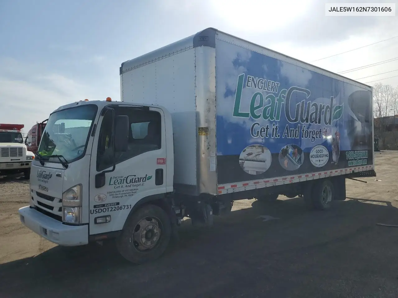 2022 Isuzu Nrr Box Truck VIN: JALE5W162N7301606 Lot: 48906525
