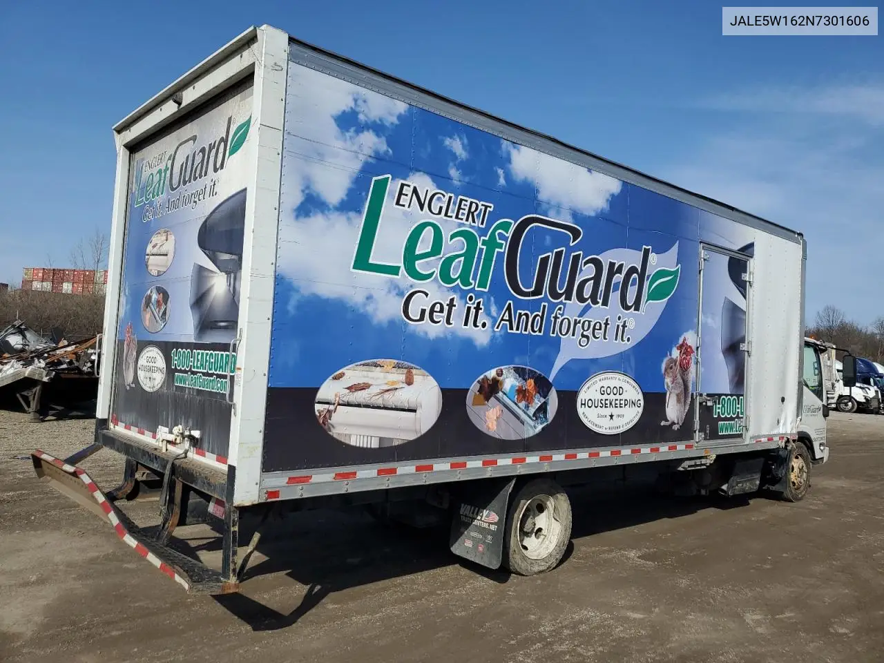 2022 Isuzu Nrr Box Truck VIN: JALE5W162N7301606 Lot: 48906525