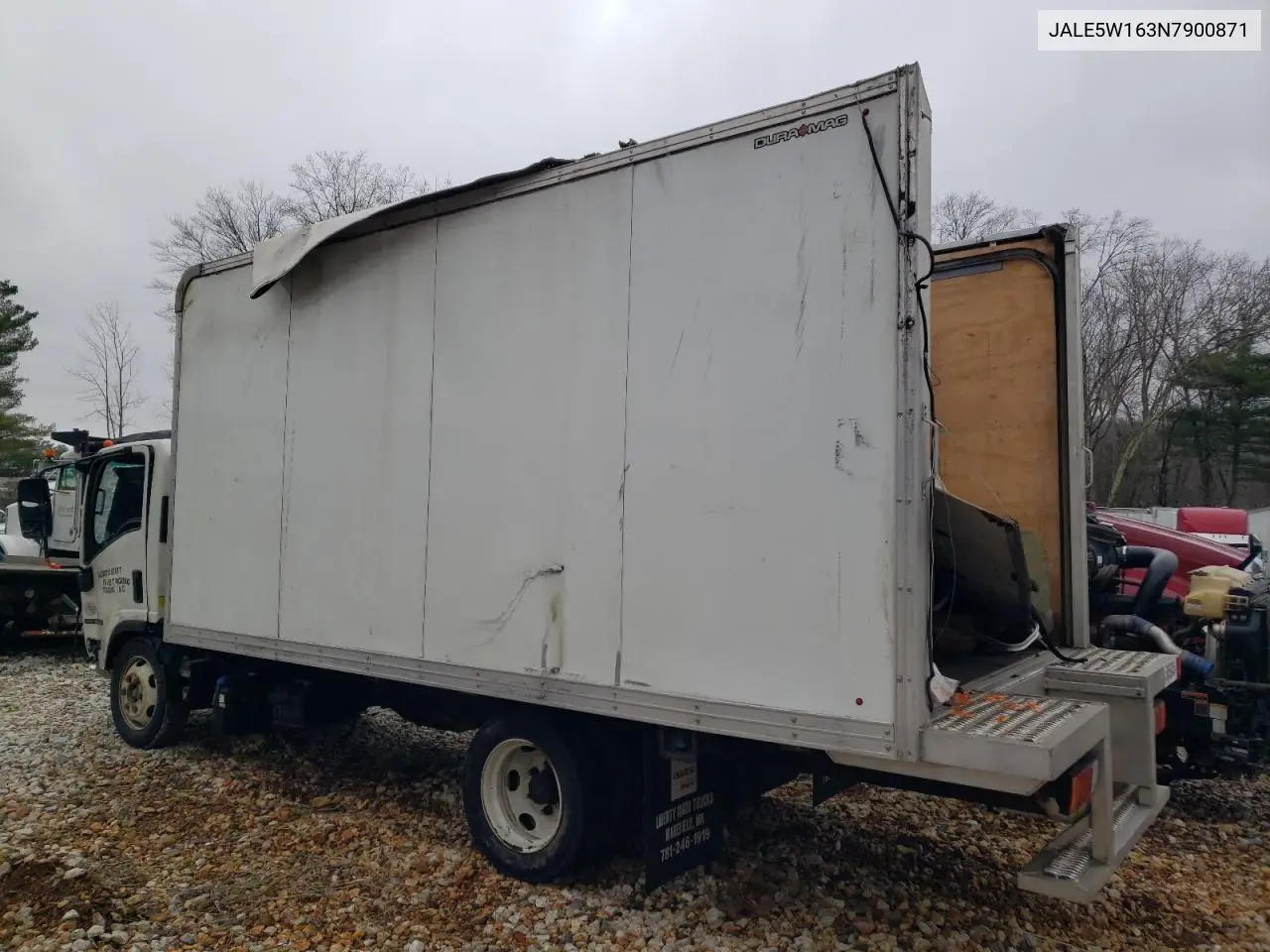 2022 Isuzu Nqr VIN: JALE5W163N7900871 Lot: 50059345