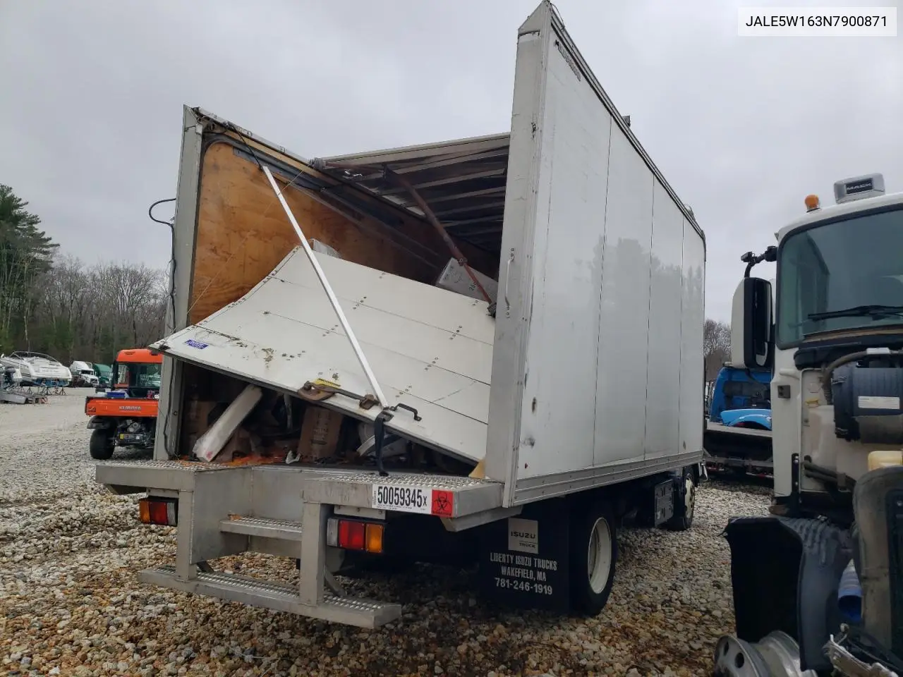 2022 Isuzu Nqr VIN: JALE5W163N7900871 Lot: 50059345
