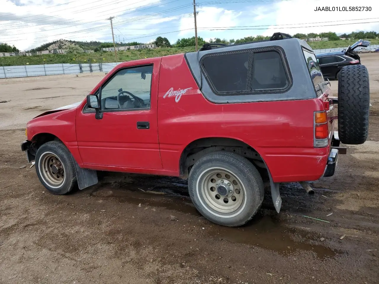 1990 Isuzu Amigo VIN: JAABL01L0L5852730 Lot: 60371585