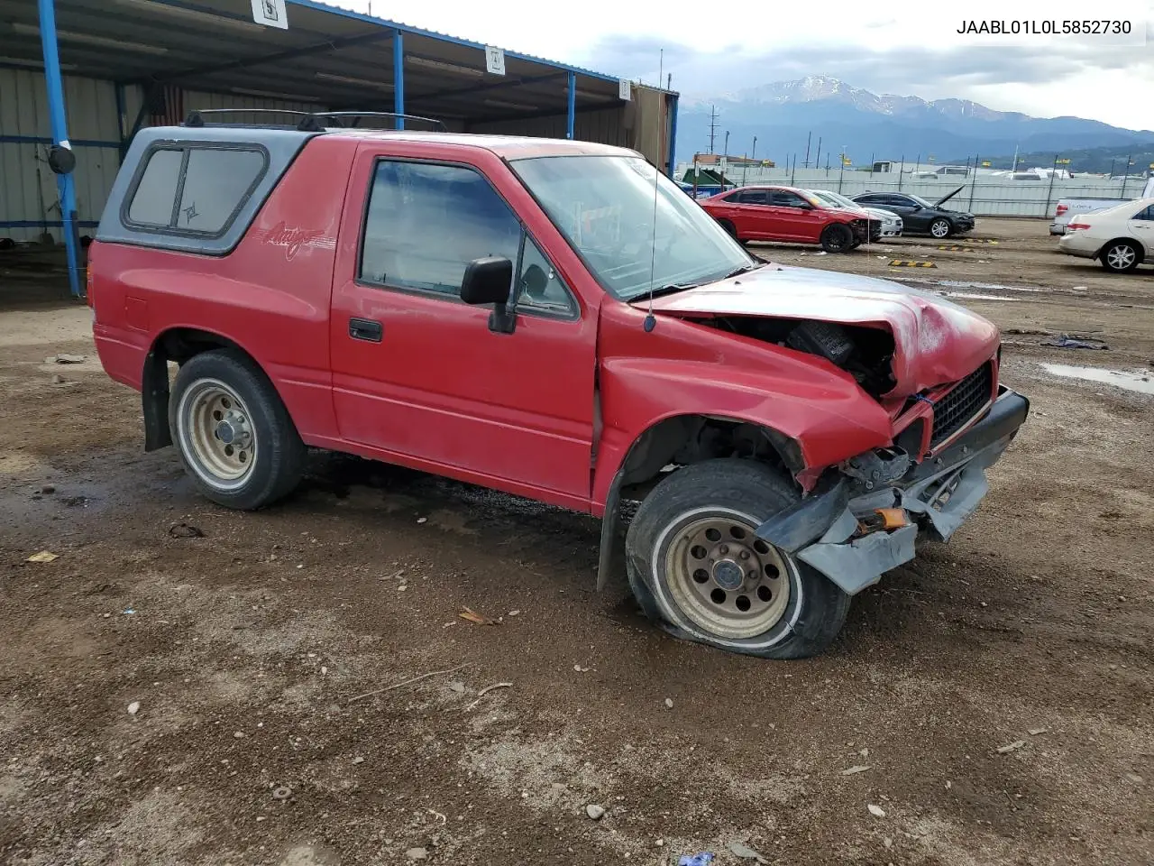 1990 Isuzu Amigo VIN: JAABL01L0L5852730 Lot: 60371585