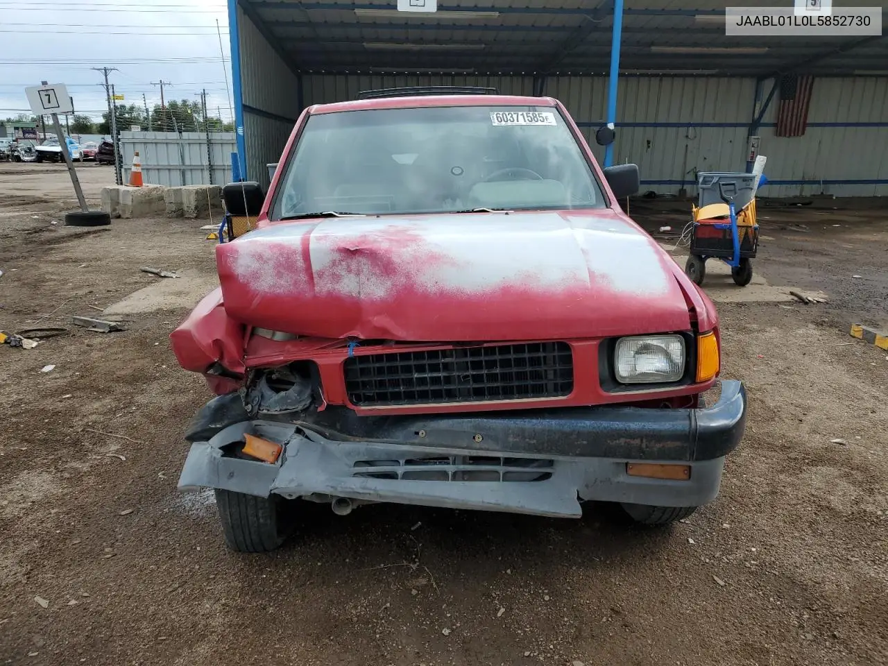 1990 Isuzu Amigo VIN: JAABL01L0L5852730 Lot: 60371585