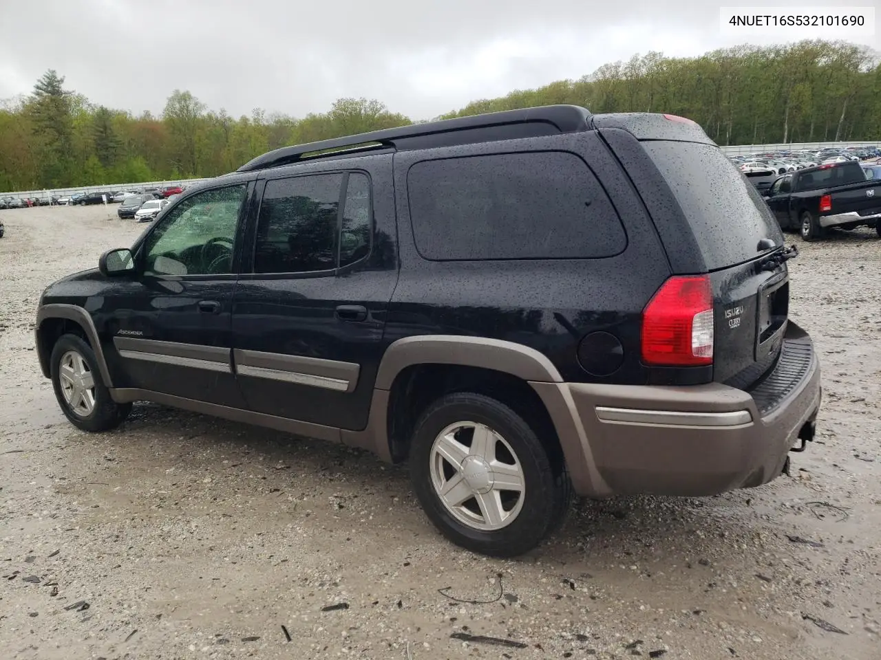 2003 Isuzu Ascender S VIN: 4NUET16S532101690 Lot: 56023555