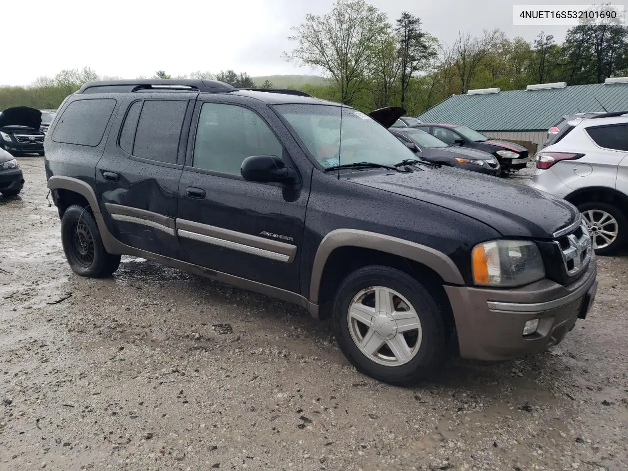 2003 Isuzu Ascender S VIN: 4NUET16S532101690 Lot: 56023555