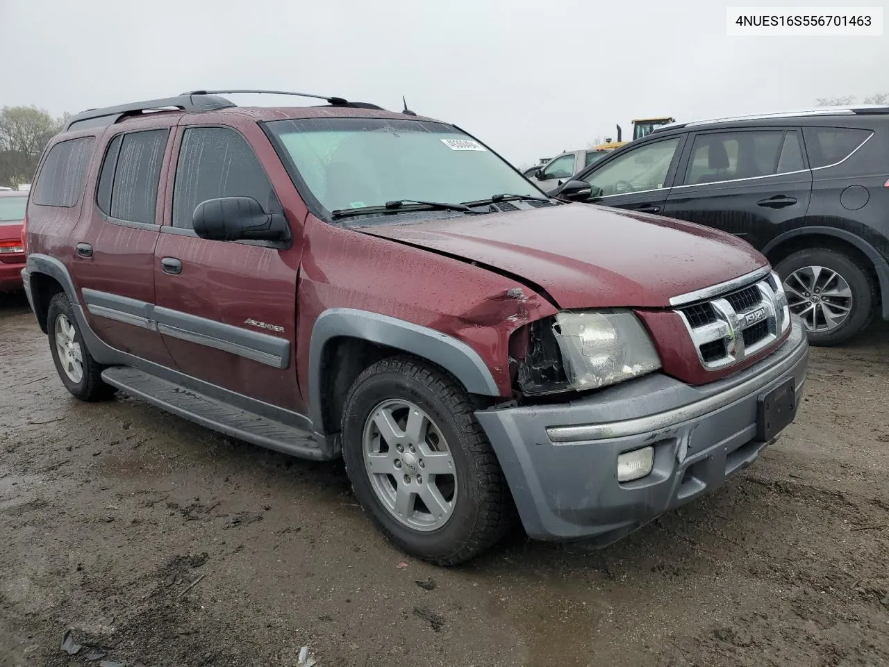 2005 Isuzu Ascender S VIN: 4NUES16S556701463 Lot: 49360494