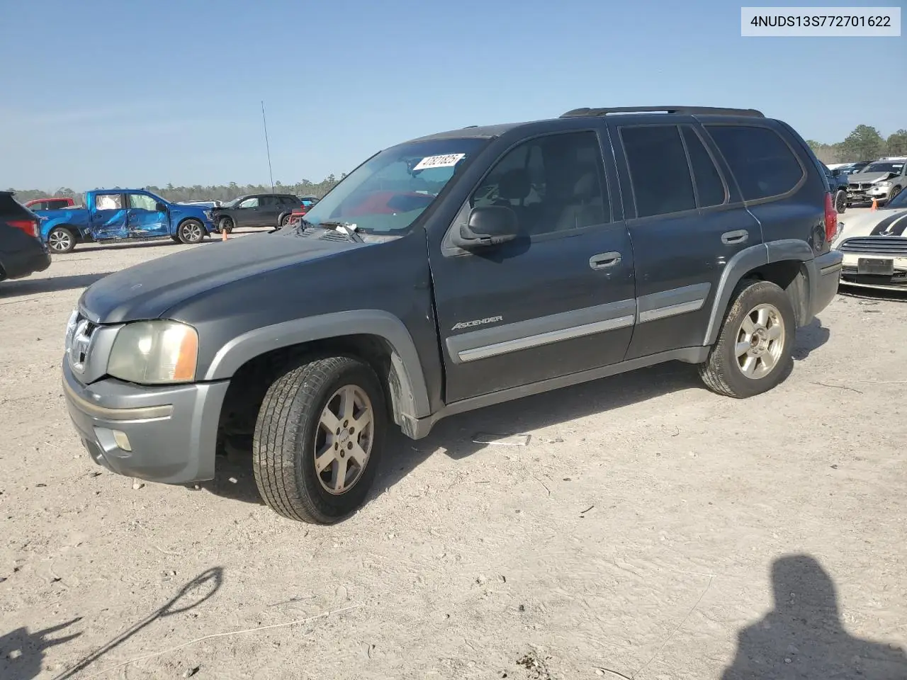 2007 Isuzu Ascender S VIN: 4NUDS13S772701622 Lot: 47821825