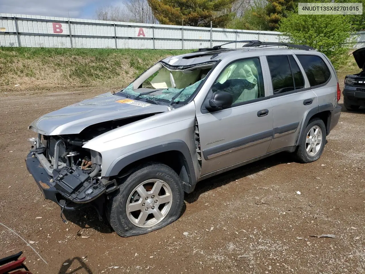 2008 Isuzu Ascender S VIN: 4NUDT13SX82701015 Lot: 50009205