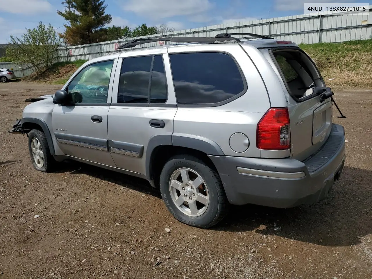2008 Isuzu Ascender S VIN: 4NUDT13SX82701015 Lot: 50009205