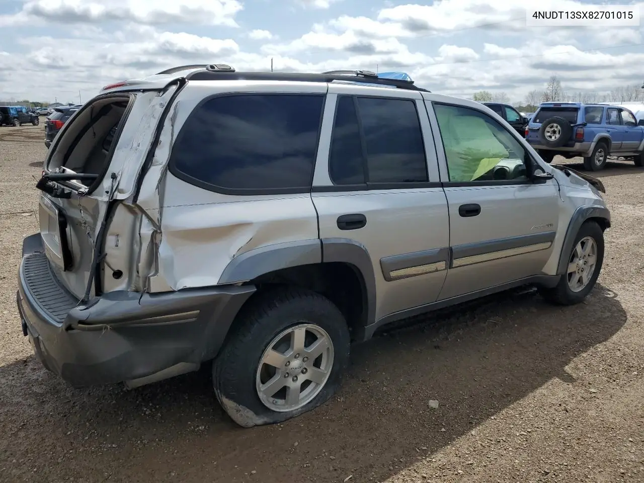 2008 Isuzu Ascender S VIN: 4NUDT13SX82701015 Lot: 50009205