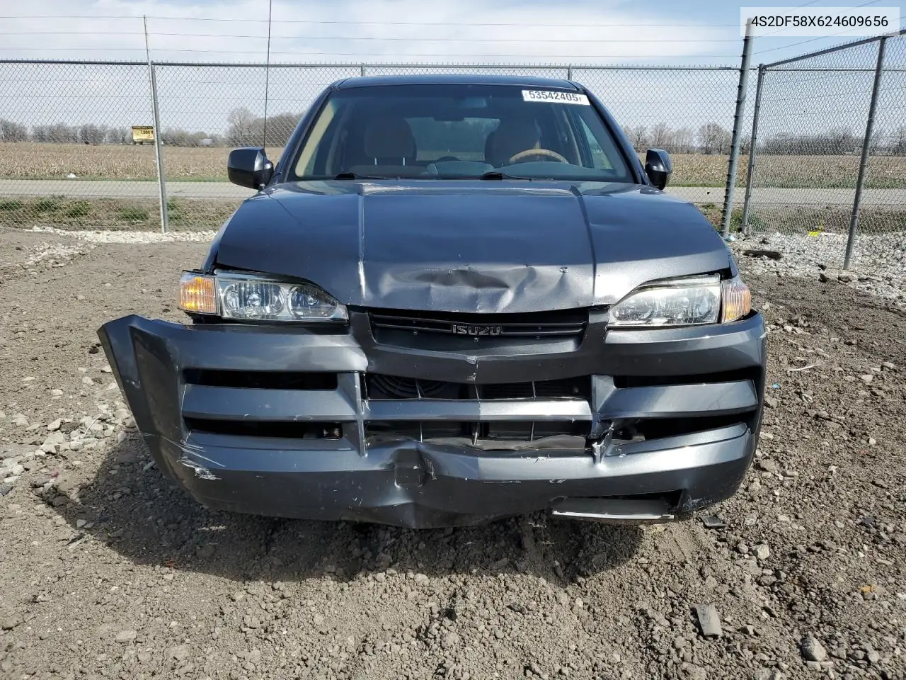 2002 Isuzu Axiom Xs VIN: 4S2DF58X624609656 Lot: 53542405