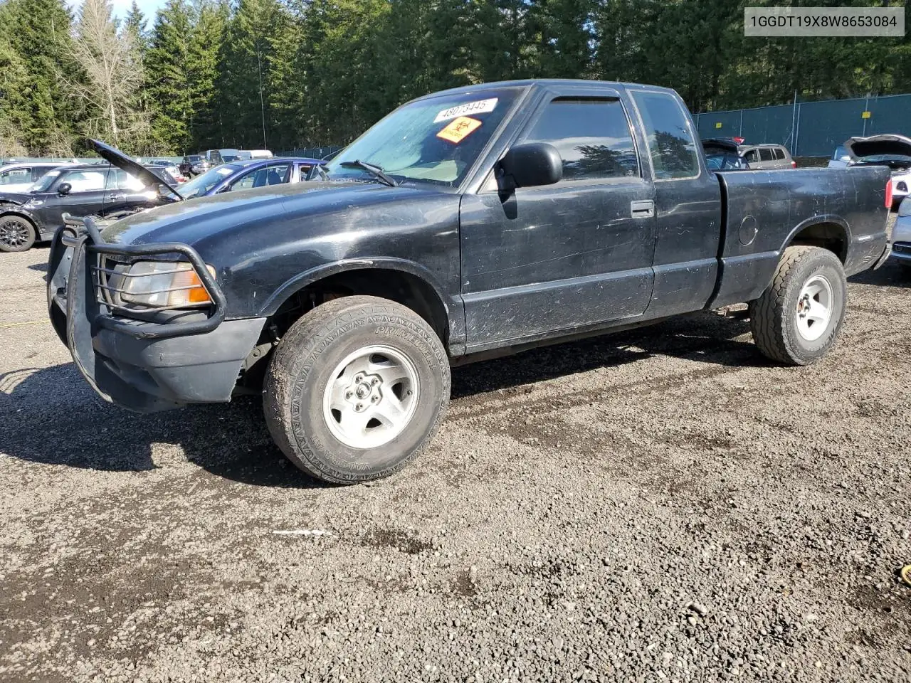 1998 Isuzu Hombre VIN: 1GGDT19X8W8653084 Lot: 48073445