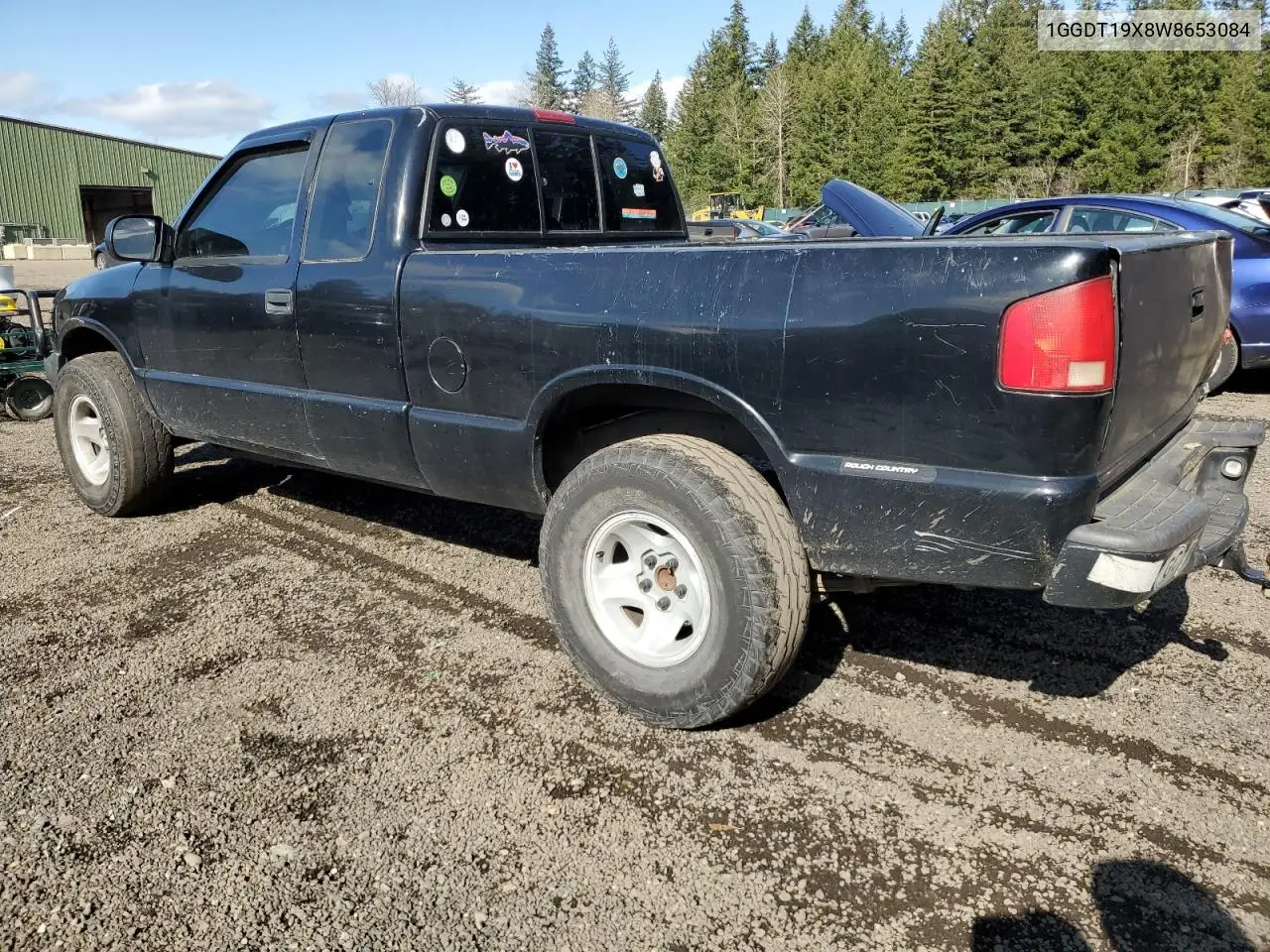 1998 Isuzu Hombre VIN: 1GGDT19X8W8653084 Lot: 48073445