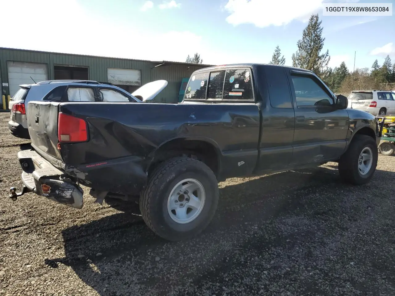 1998 Isuzu Hombre VIN: 1GGDT19X8W8653084 Lot: 48073445