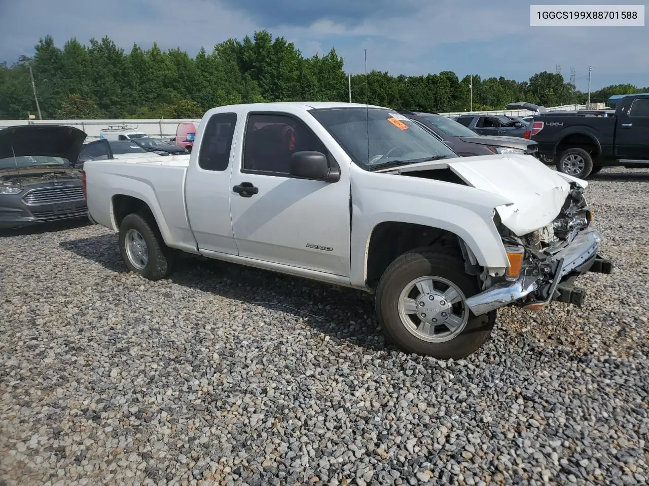 2008 Isuzu I-290 VIN: 1GGCS199X88701588 Lot: 62150785