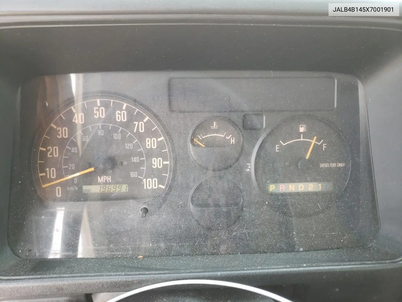 1999 Isuzu Npr VIN: JALB4B145X7001901 Lot: 55070825