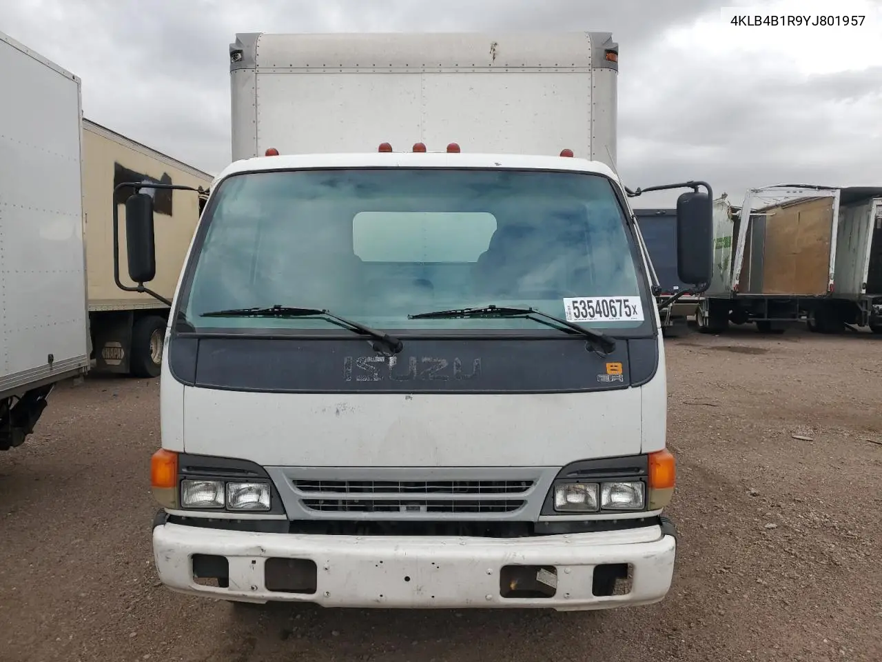 2000 Isuzu Npr VIN: 4KLB4B1R9YJ801957 Lot: 53540675