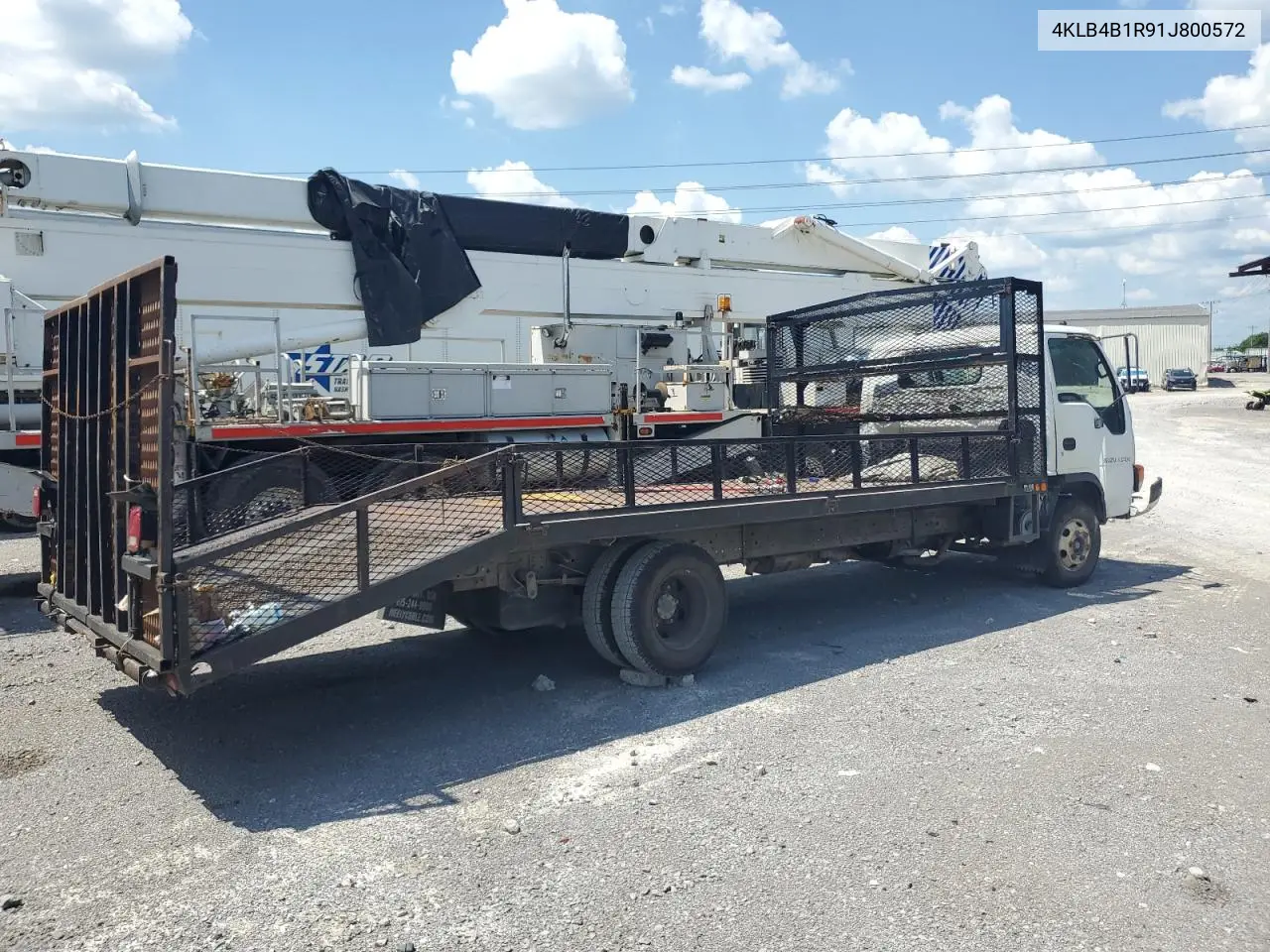 2001 Isuzu Npr VIN: 4KLB4B1R91J800572 Lot: 63245945