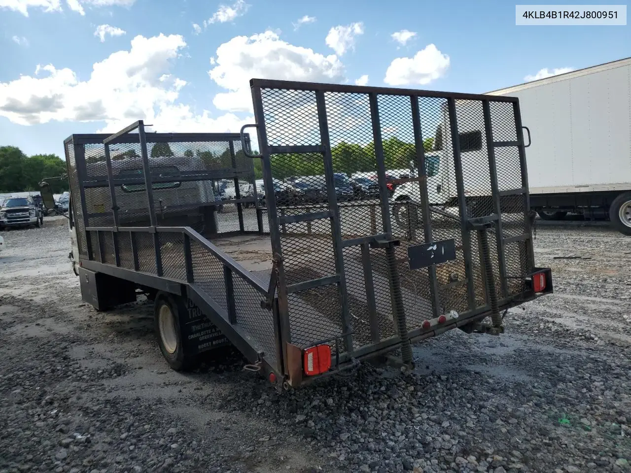 2002 Isuzu Npr VIN: 4KLB4B1R42J800951 Lot: 55808875